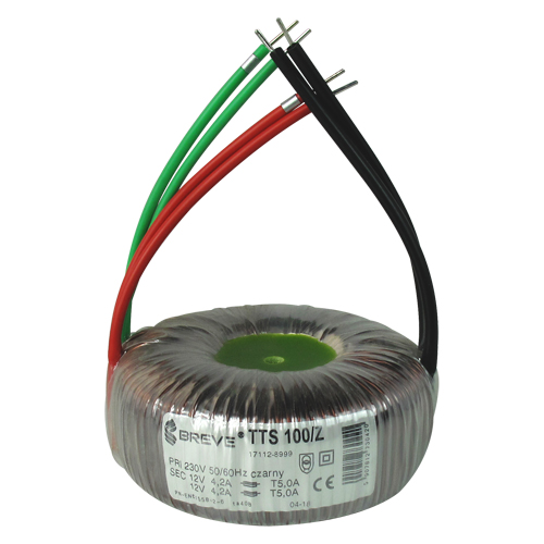TTS 100/Z 230/ 24V | Breve - manufacturer of transformers