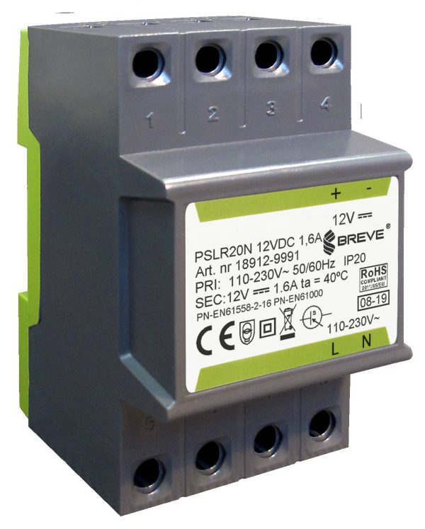 PSLR 20N 230/ 24VDC 0,8A