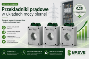 Przekładniki prądowe klasy 0,2S – fundament skutecznej kompensacji mocy biernej w nowoczesnym przemyśle