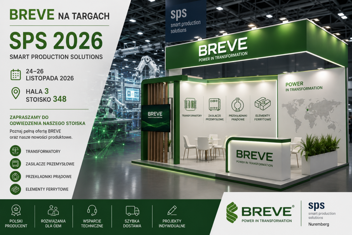BREVE na targach SPS 2026 w Norymberdze