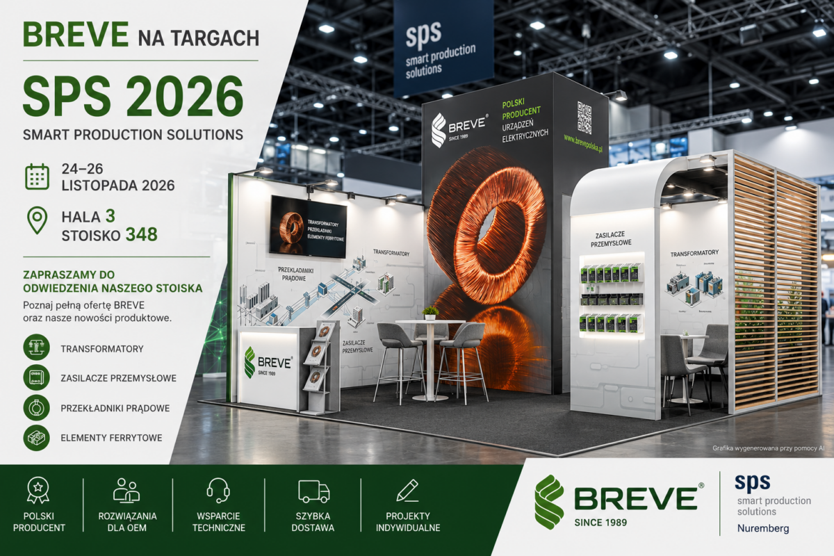 BREVE na targach SPS 2026 w Norymberdze