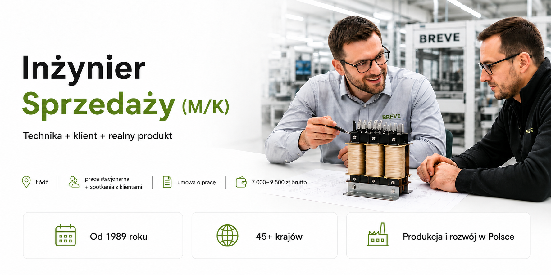 Inżynier Sprzedaży (M/K) – Łódź