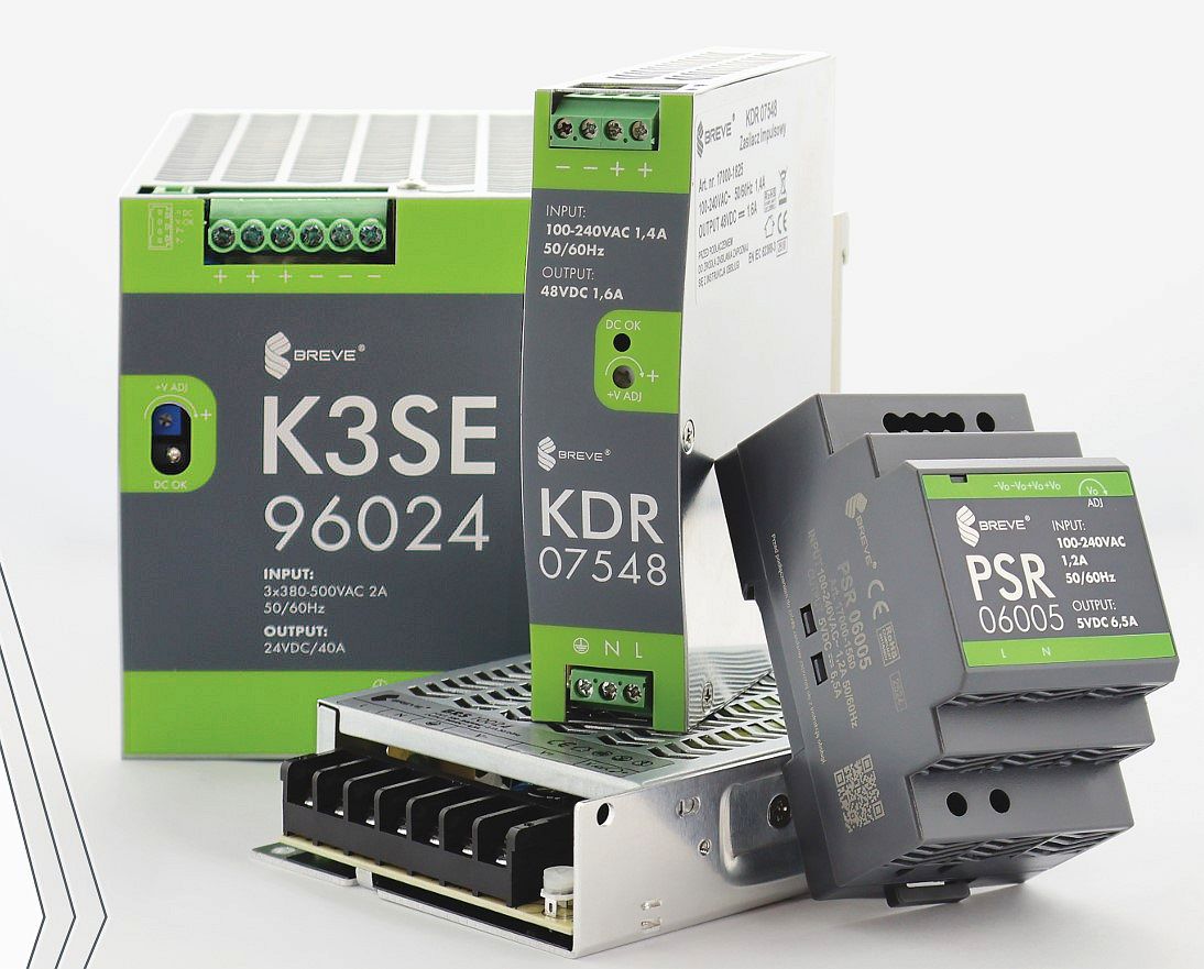 Przemysłowe zasilacze impulsowe BREVE